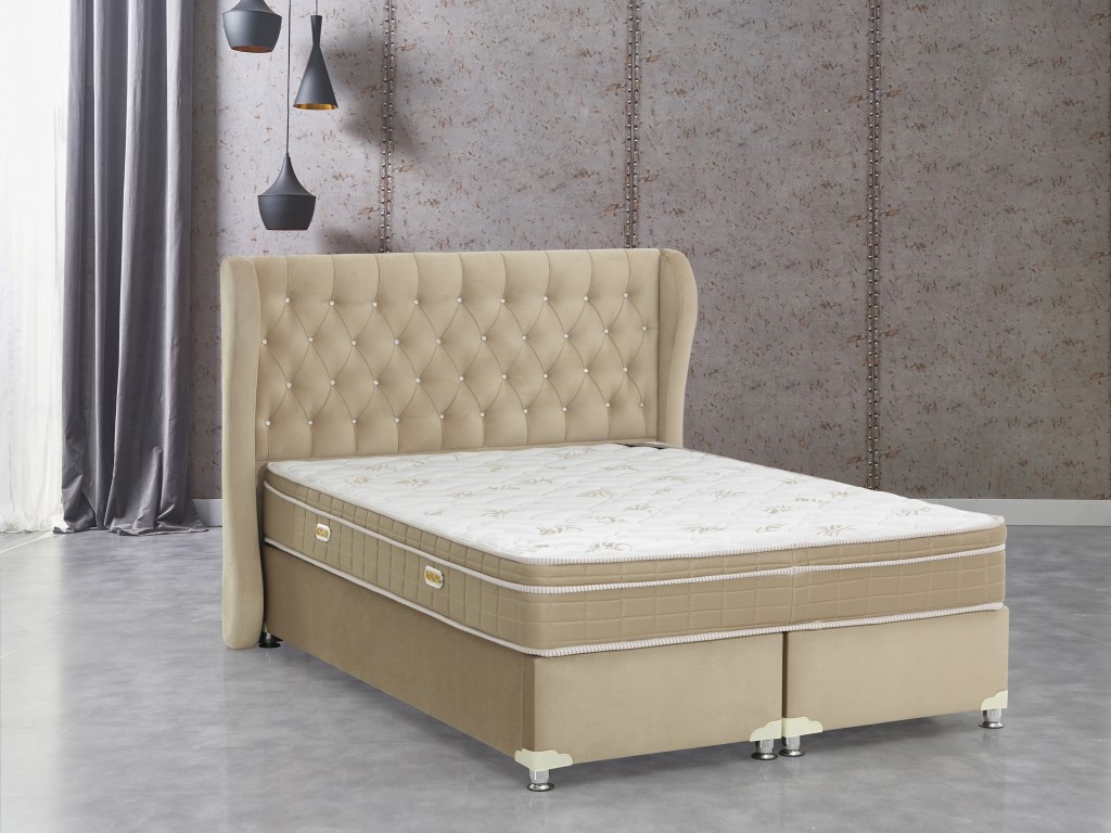 Jumbo Bed Base And Headboard Set